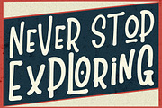 The Lamontrush, a Sans Serif Font by Kotak Kuning Studio (Thumbnail 6 of 8)