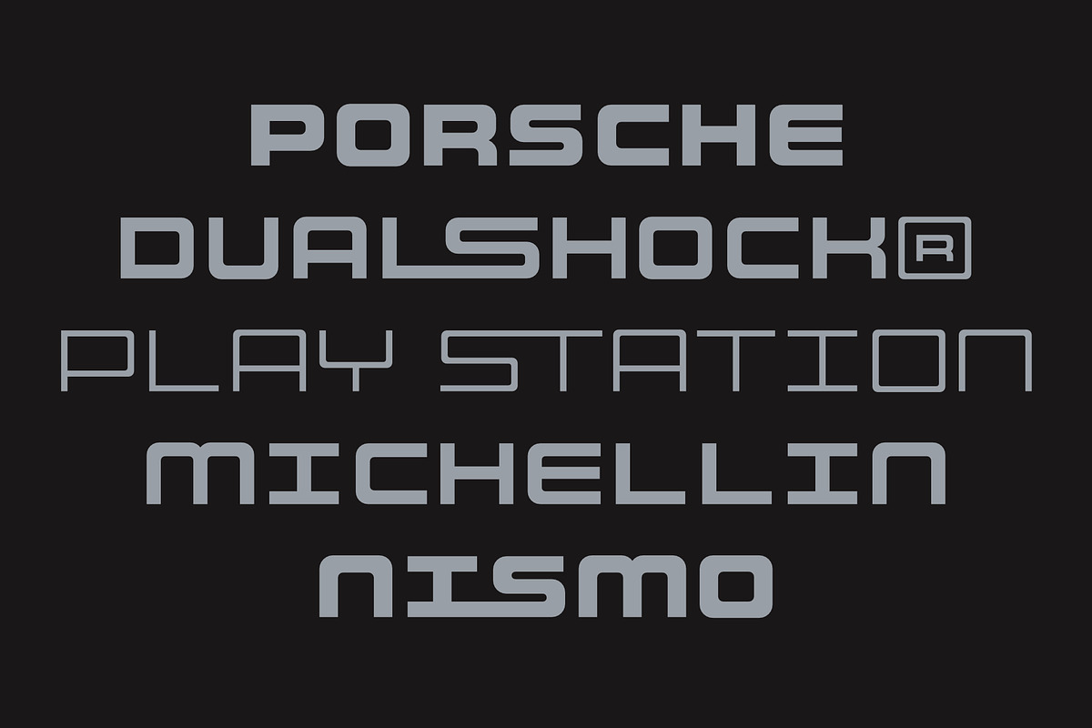 Flatface CTR-3, a Sans Serif Font by Flatface (Photo 12 of 13)