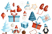 Christmas Arctic - kids collections, an Animal Illustration by Linerisyart (Thumbnail 18 of 19)