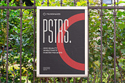34 poster mockup bundle, an Advertising Mockup by FoundImages (Thumbnail 26 of 34)