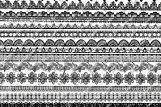 Procreate lace texture brushes, a Brush Add-On by KsTumanova (Thumbnail 3 of 4)