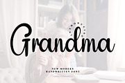 Grandma, a Handwritten Font by InermediaSTUDIO (Thumbnail 1 of 7)