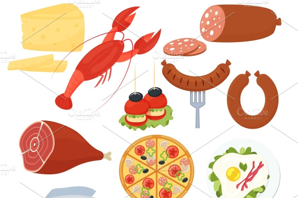 Traditional Food Icons