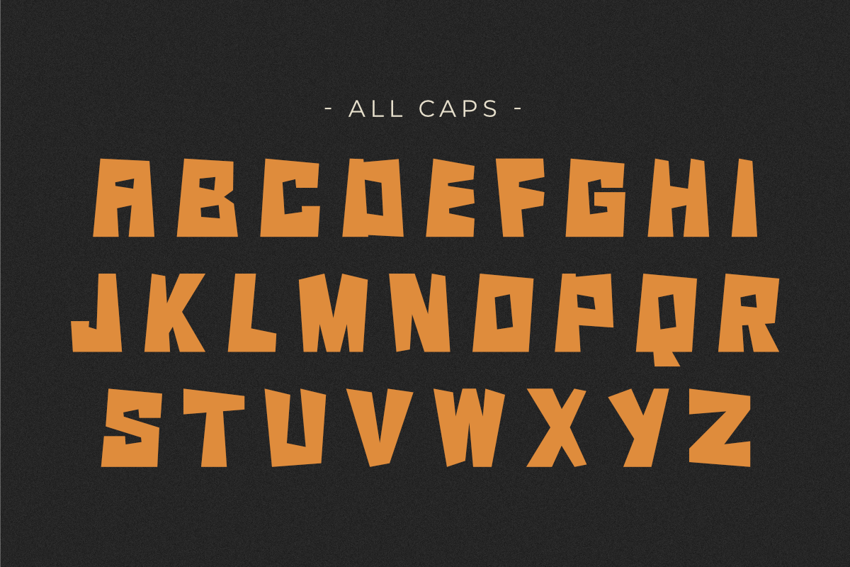 Scary Monster - Halloween Display, a Sans Serif Font by Pian45 Studio (Photo 2 of 8)