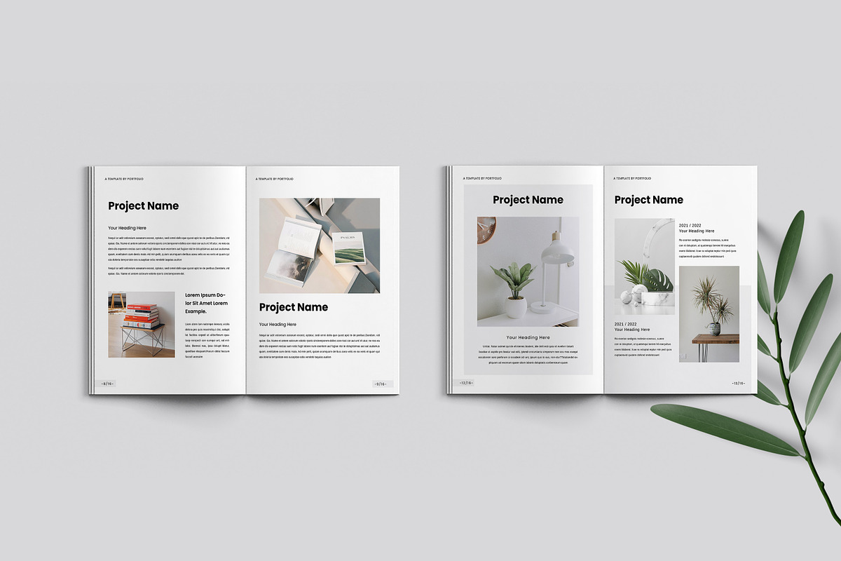 Clean Portfolio Template, a Templates & Theme by evgenystudio