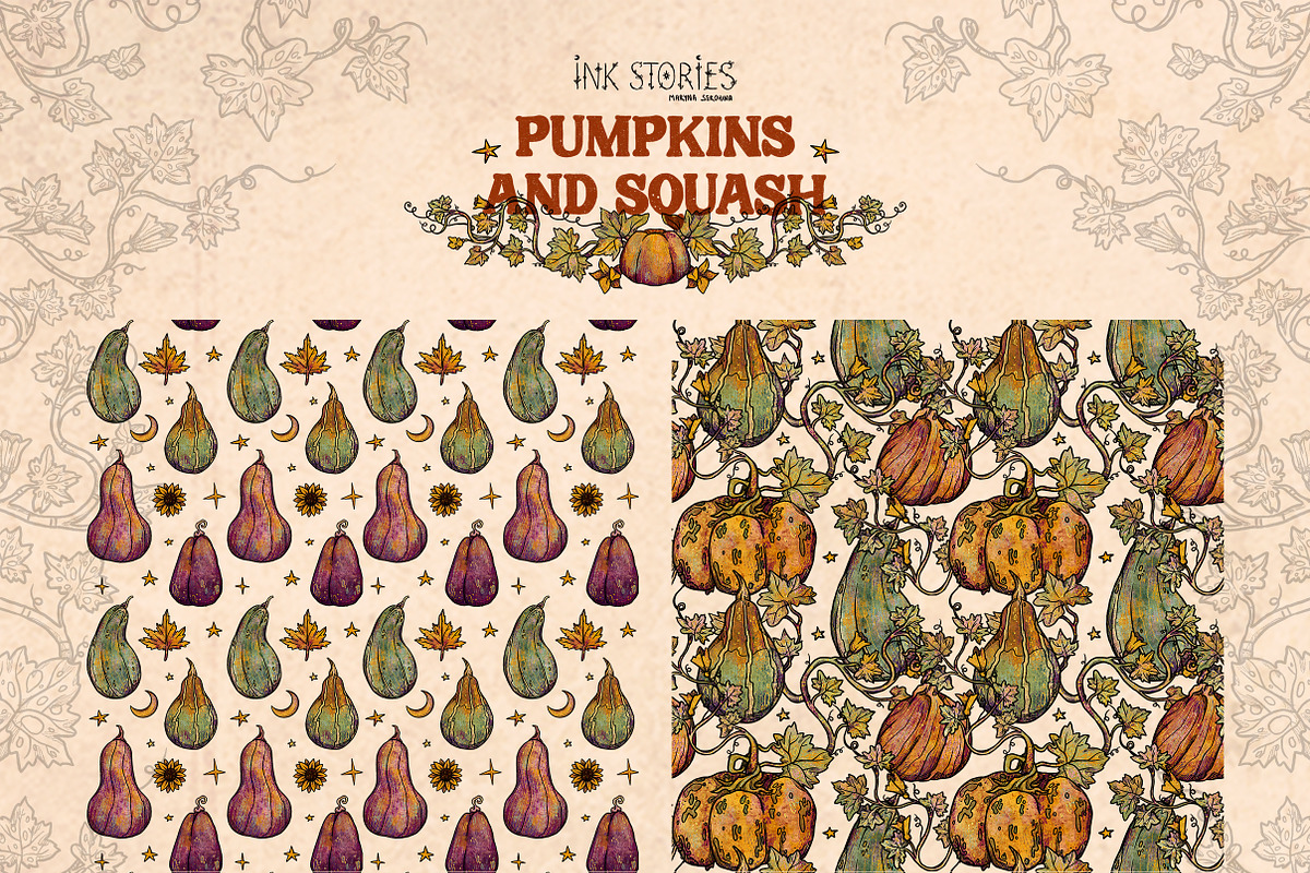 Pumpkins and Squash, a Seasonal Illustration by Ink Stories (Photo 16 of 20)