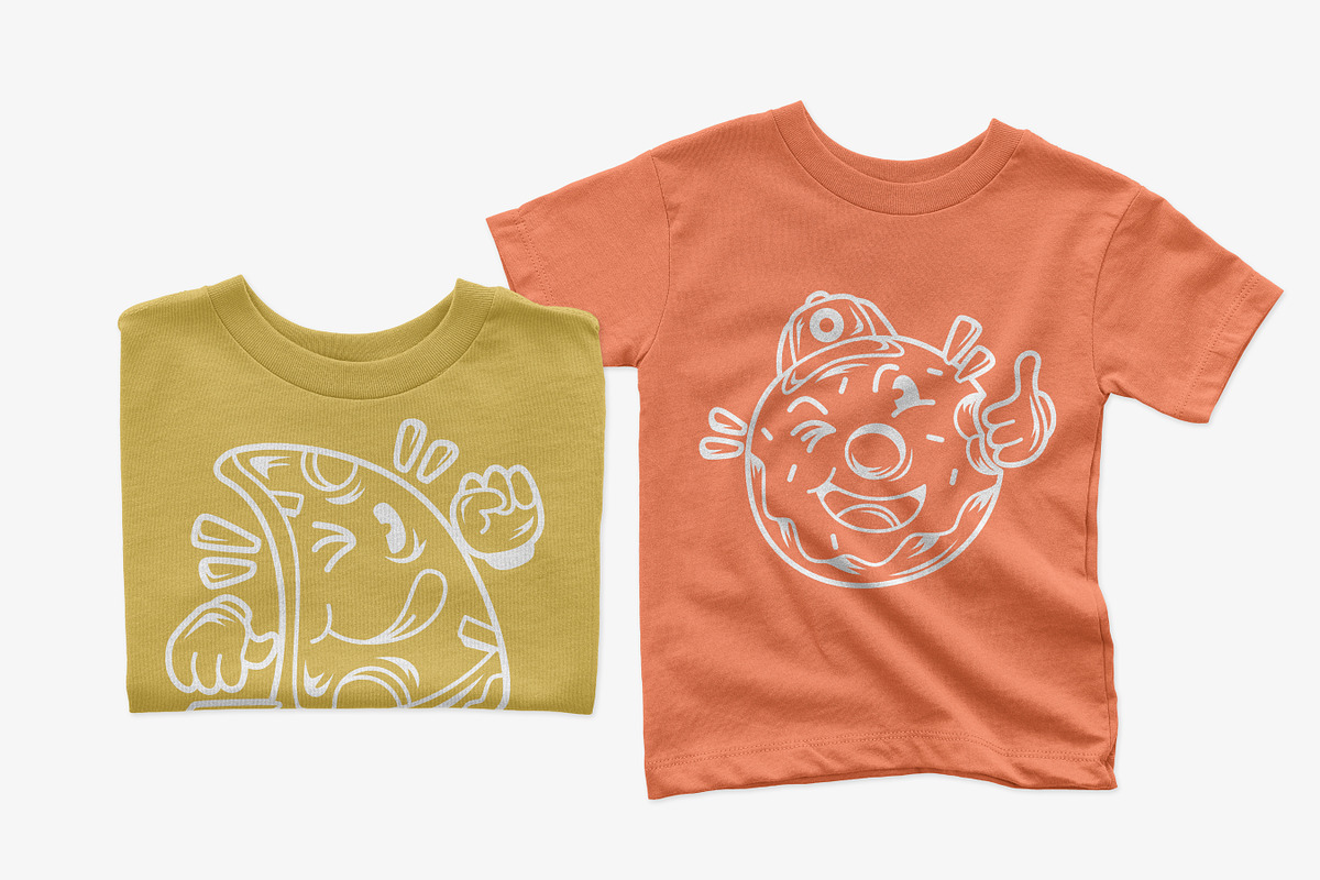 Bella Canvas 3001T Toddler Mockups, a Shirt Mockup by GraphicHero (Photo 7 of 9)