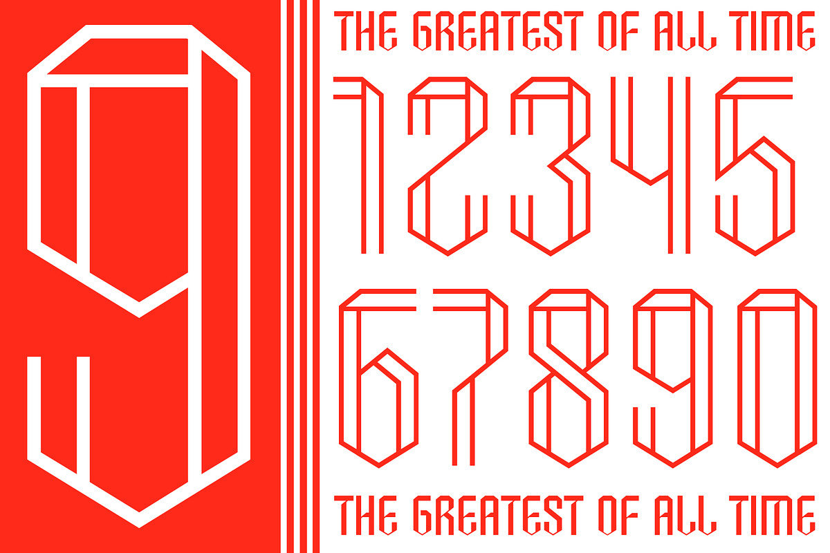 Hexagreat - Sport Display Font, a Sans Serif Font by Invasi Studio (Photo 7 of 11)