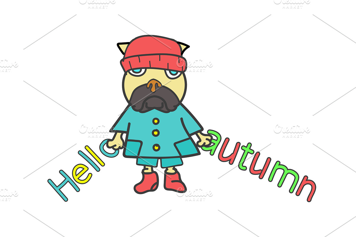 Funny lettering. for your projects, a Card Template by pashigorov (Photo 7 of 15)