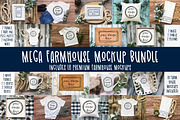Mega Farmhouse Mockup Bundle, a Cups & Container Mockup by Affinity Grove (Thumbnail 1 of 19)