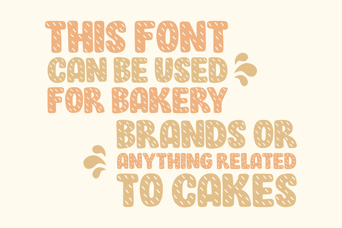 Vanilla Cake - Elegant Font Types, a Font by KiddoGlyphs Studio (Photo 3 of 3)