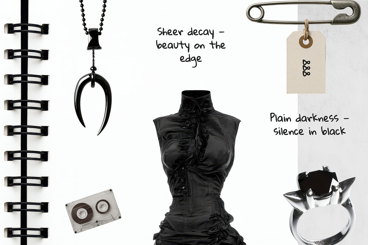 Holy Damage — Gothic Collage Kit, an Object Graphic by Natali Batu (Photo 4 of 12)