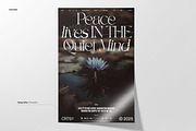 Calm Lily Reflection Poster Template, a Poster Template by creatsy5 (Thumbnail 2 of 4)