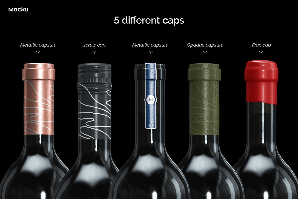 The wine creator - Bordeaux bottle, a Product Mockup by Mocku (Photo 3 of 14)