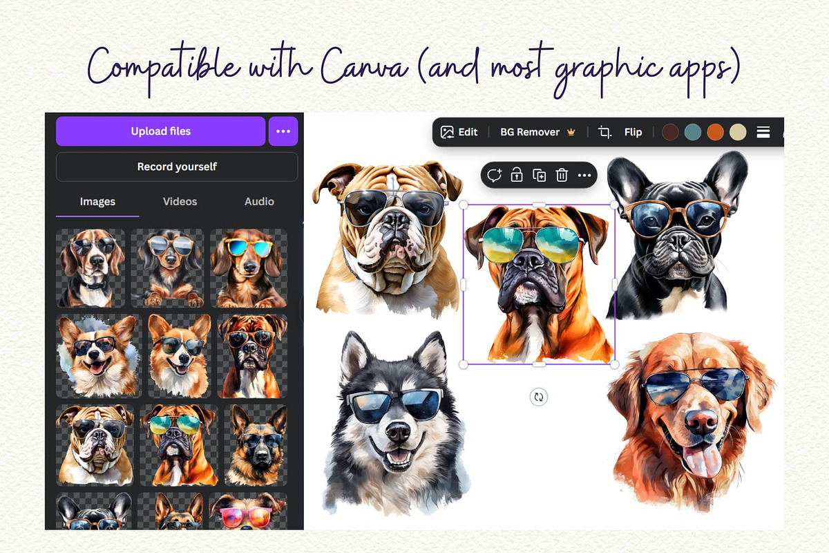 Cool Dog Breeds Clipart, an Object Graphic by Anna Design Studio (Photo 6 of 7)