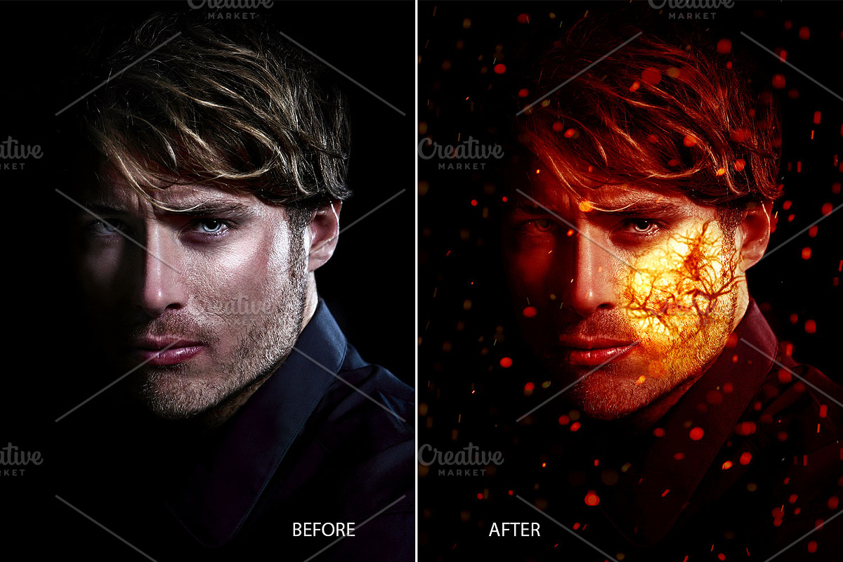 Sub Surface Photoshop Action, an Action Add-On by DESIGNAVO (Photo 2 of 6)