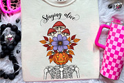 Skeleton Halloween Quote PNG, an Illustration by CreationArt (Thumbnail 2 of 4)