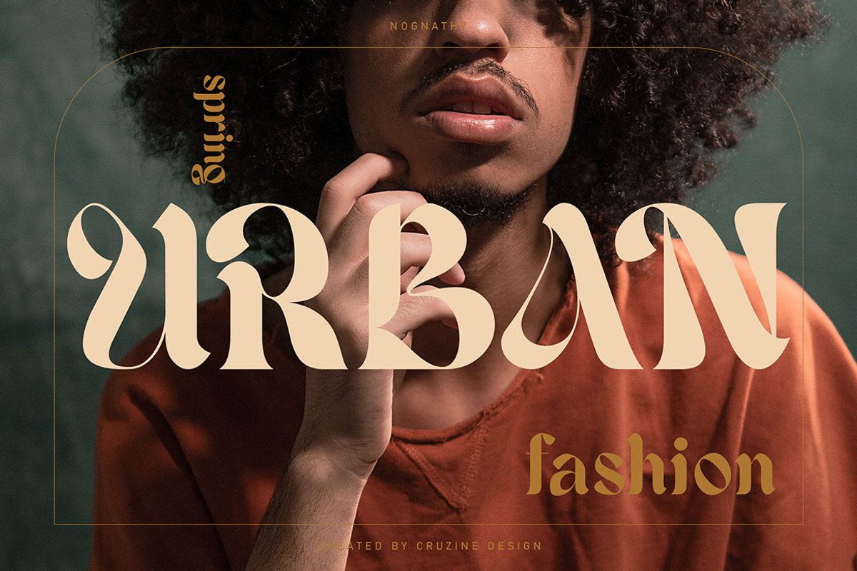 Trendy & Modern Fonts 2 - 10 Sets, a Font by Cruzine (Photo 33 of 42)