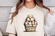 Whimsical Easter Clipart, an Illustration by DreamCafeArt (Thumbnail 4 of 6)