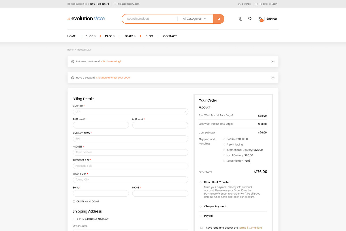 Evolution - Magento 2 Theme- 18 Demo, a Websites & App Template by Puzzthemes (Photo 9 of 12)