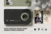 Brand Proposal Template, a Presentation Template by White Graphic (Thumbnail 1 of 7)