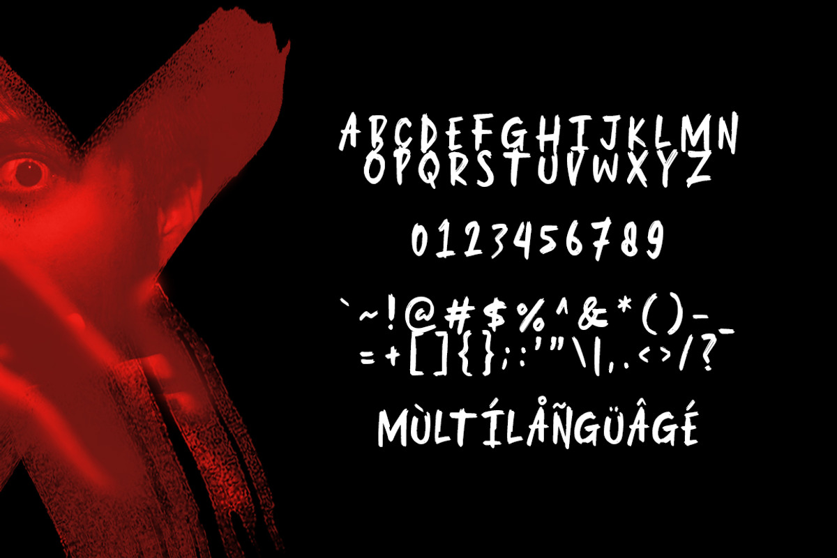 You Are Scared, a Handwritten Font by khurasan (Photo 6 of 6)