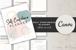 Printable Self Confidence Planner
