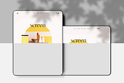 Laptop & Phone Screen Mockup Bundle, a Mac Mockup by Mego-studio (Thumbnail 9 of 11)