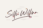 Sillii Willinn • A Versatile Font, a Script Font by azetypestudios.com (Thumbnail 5 of 11)