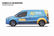 LWB Compact Cargo Van Mockup Set, a Product Mockup by Halal Graphic Studio (Thumbnail 6 of 14)