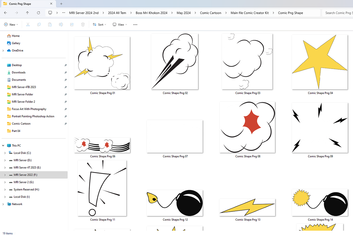 Comic Creator Kit Photoshop Action, an Action Add-On by MRI STUDIO (Photo 16 of 20)
