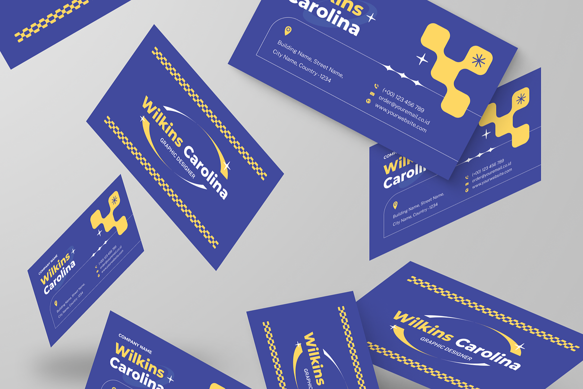 Y2K Creative Business Card, a Business Card Template by Annora Studio (Photo 3 of 5)