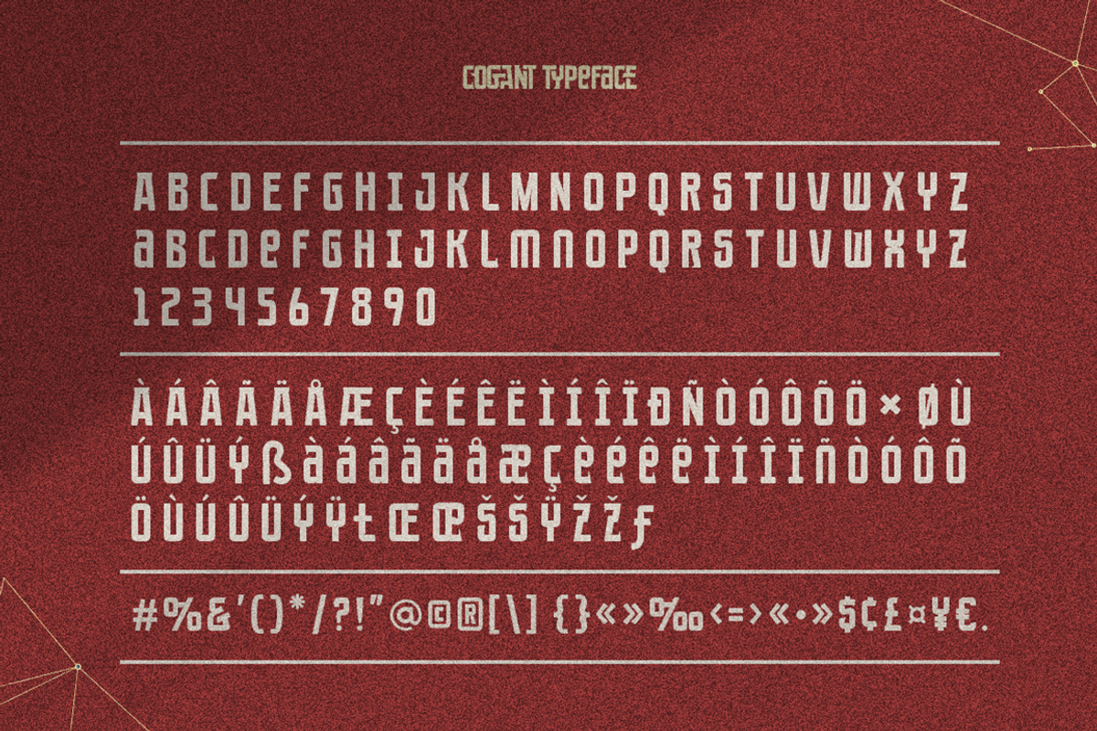 Cogant Typeface, a Sans Serif Font by Grontype (Photo 10 of 10)
