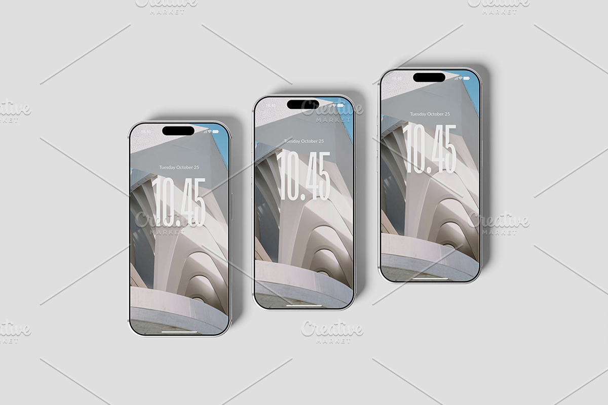 Premium Realistic iPhone Pro Mockup, an iPhone Mockup by Pikachudesign (Photo 4 of 5)