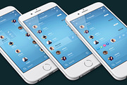 Shop and Personal Mobile UI KIT, an UI Kit Template by Alireza Farzad (Thumbnail 5 of 10)