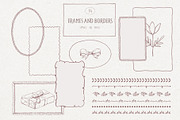 Vintage Christmas Line art winter, a Decorative Illustration by Kreker Kate (Thumbnail 8 of 10)
