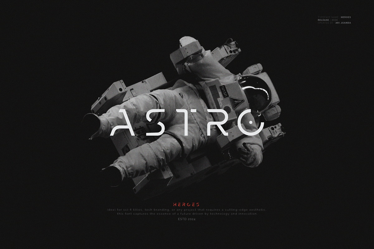 Heroes, a Sans Serif Font by Linecreative (Photo 2 of 7)