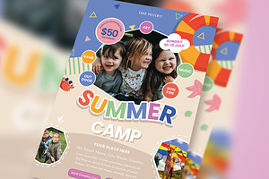 Kid's Summer Camp Flyer