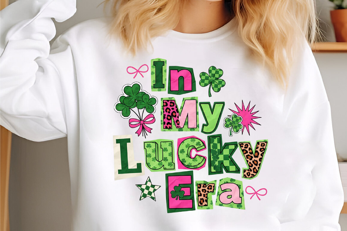 In My Lucky Era Sublimation Png, an Illustration by CreationArt (Photo 2 of 4)