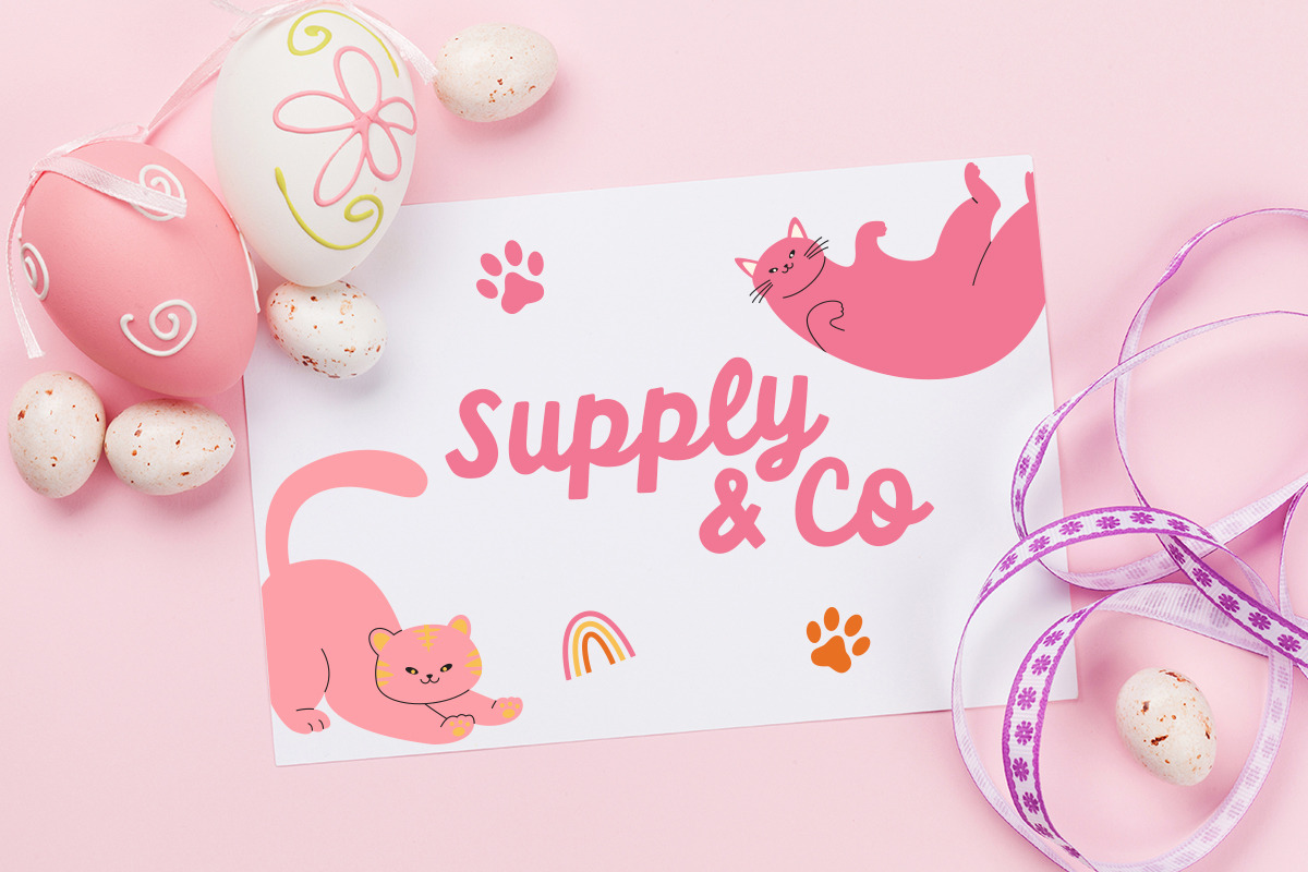 Pinky Blush - Cute Bold Script, a Script Font by Bale Type (Photo 7 of 9)