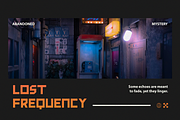 Atmara Futuristic Font, a Sans Serif Font by Vadovastd (Thumbnail 7 of 8)