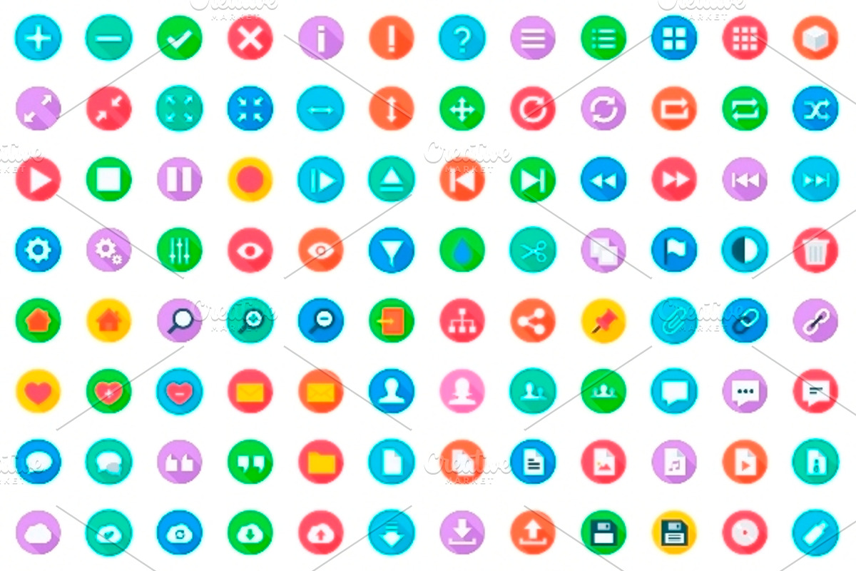 1700+ Mega Icons Bundle preview 2