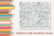 GROOVY NATURE illustrations patterns, an Object Illustration by Lena Nikolaeva (Thumbnail 8 of 15)
