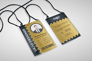 Professional ID Card Template