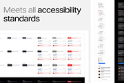 Design System Pro Atomic1.0Dark Mode, an UI Kit Template by Lumina_ui_ux202 (Thumbnail 6 of 8)