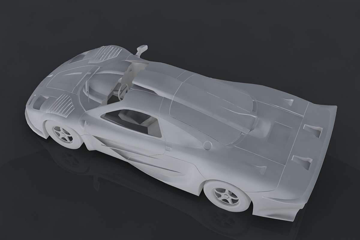 McLaren F1, a Cars & Vehicle 3D Model by valtriiu (Photo 8 of 12)