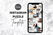 Blues Instagram Puzzle Template, a Social Media Template by Social Assumptions (Thumbnail 2 of 10)