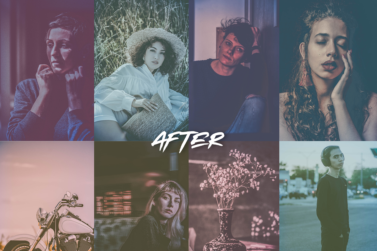 12 Ultra Matte Lightroom Presets, a Preset Add-On by RamsaGraphi (Photo 3 of 10)