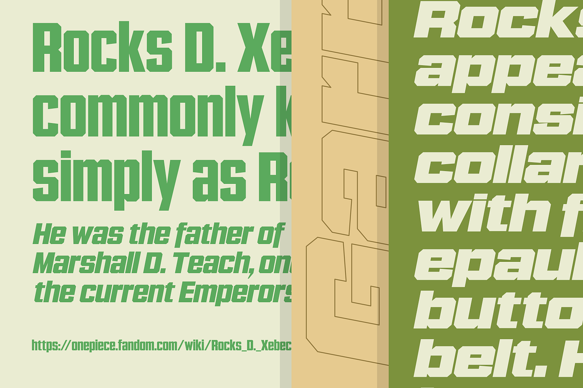 Garp Sans | Sport And Athletic Font, a Font by Andika Fez (Photo 3 of 6)
