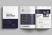 White Paper Template, a Brochure Template by NorthPeak (Thumbnail 4 of 13)